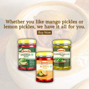 Suruchi Pickle Variety Collection Advertisement For LinkedIn