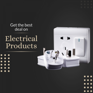 Electrical Products Best Deals Promotion Social Media Post For Google Business Profile