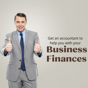 Business Accounting Services Flyer For WhatsApp