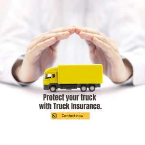 Truck Insurance Protection Advertisement For Instagram