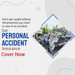 Personal Accident Insurance Coverage Advertisement For Google Business Profile