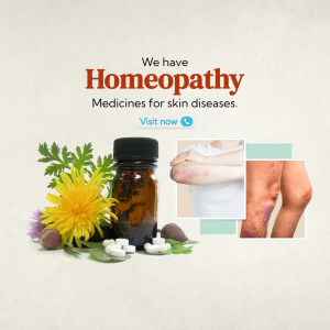 Homeopathic Treatment For Skin Diseases Business Poster For Pinterest