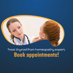 Homeopathic Thyroid Treatment Consultation Promotional Banner For Threads