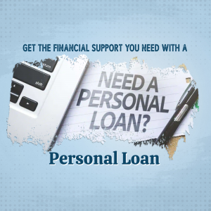 Need A Personal Loan Promotional Graphic Branding Post For Twitter