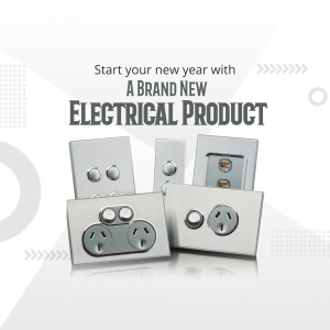 New Year Electrical Product Promotion Promotional Banner For Google Business Profile