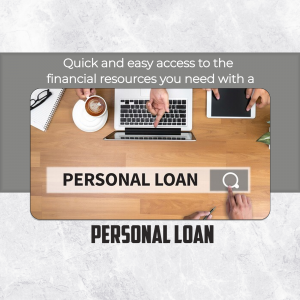 Easy Personal Loan Access Promotional Banner For WhatsApp