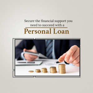 Personal Loan Financial Services Flyer For Google Business Profile