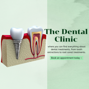 The Dental Clinic Appointment Ad Banner For Facebook