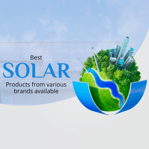 Best Solar Energy Solutions Social Media Post For Facebook