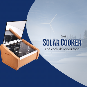 Solar Cooker Promotion Template For Google Business Profile
