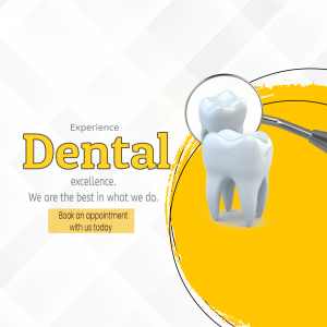 Dental Clinic Appointment Promotion Banner For Twitter
