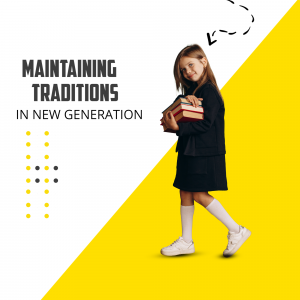Maintaining Traditions In New Generation Flyer For LinkedIn