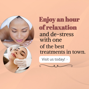 Spa And Facial Treatment Promotion Branding Post For Instagram