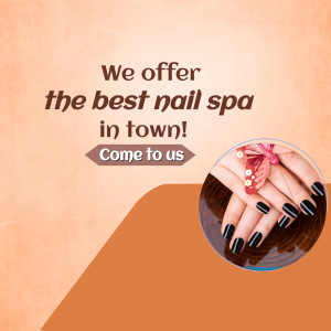 Best Nail Spa Promotion Social Media Post For Instagram
