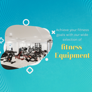 Professional Fitness Equipment Selection Promotional Banner For Pinterest