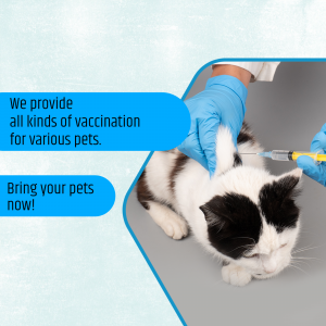 Pet Vaccination Service Advertisement Poster For X