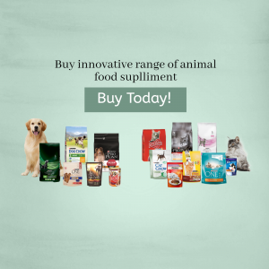 Shop Premium Pet Food And Supplements Flyer For Threads