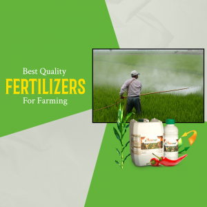 Best Quality Fertilizers For Farming Promotion Marketing Image For WhatsApp