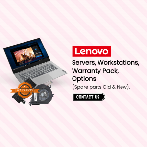 Lenovo Servers, Workstations, And Spare Parts Services Post For LinkedIn