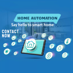 Smart Home Automation Solutions Business Poster For Instagram