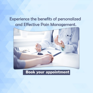 Personalized Pain Management Consultation Advertisement For Instagram