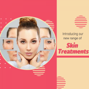 New Skin Treatments Promotion Post For Telegram