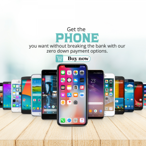 Zero Down Payment Smartphone Financing Post For Facebook