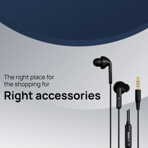 Electronics Accessories Promotional Banner Design For X