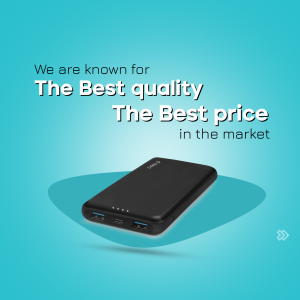 Best Quality Power Bank Advertisement Flyer For Instagram