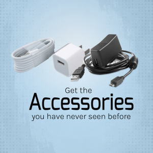 Mobile Phone Charging Accessories Collection Post For Instagram