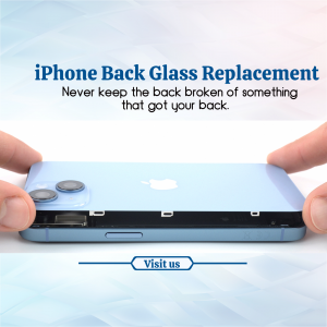 Professional IPhone Back Glass Replacement Services Artwork For Instagram