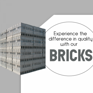High-Quality Construction Bricks Marketing Post Advertisement For Threads