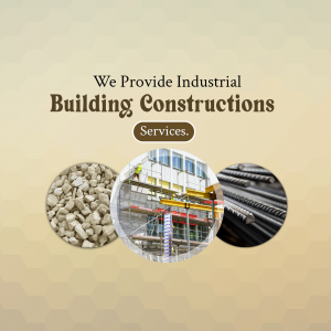 Industrial Building Construction Services Poster For Pinterest