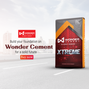 Wonder Cement Xtreme Promotional Banner Business Poster For Telegram