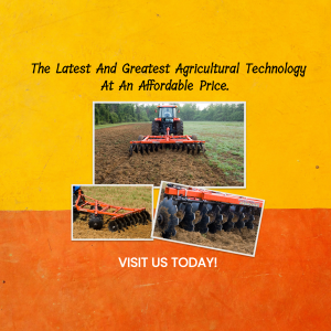 Affordable Agricultural Technology Marketing Promotional Banner For WhatsApp