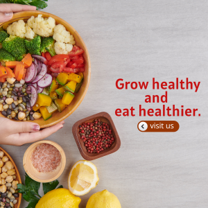 Healthy Eating Promotion Advertisement For LinkedIn