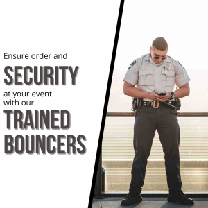 Professional Event Security Services Poster For Telegram