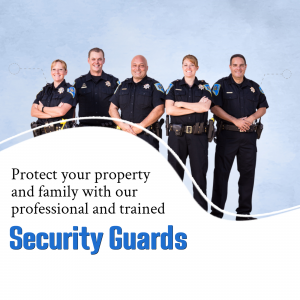 Professional Security Guard Services Post For Twitter