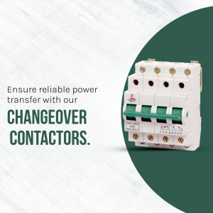 Industrial Changeover Contactor Marketing Image For Facebook