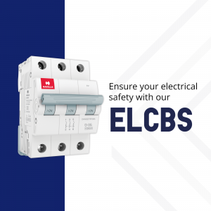 Havells ELCB Circuit Breaker Promotional Banner For Instagram