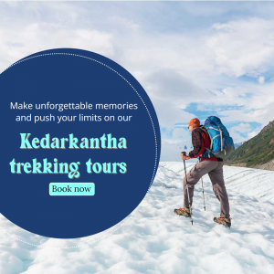 Kedarkantha Trekking Tours Promotion Creative Design For Facebook
