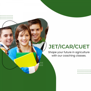JET ICAR CUET Agricultural Coaching Classes Poster For X