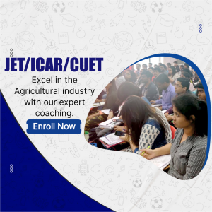 JET/ICAR/CUET Agricultural Coaching Program Post For Twitter