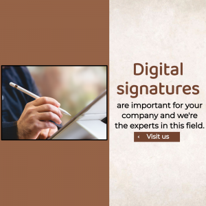 Digital Signatures Services Creative Design For X