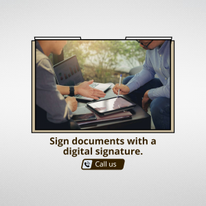 Digital Signature Services Creative Design For Twitter