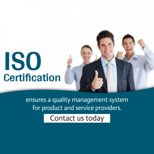 ISO Certification Services Creative Design For WhatsApp