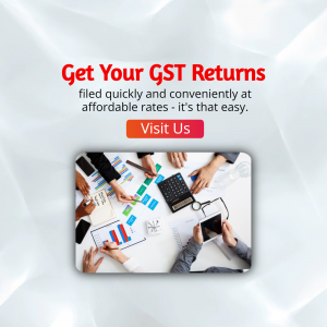 GST Return Filing Services Design For Instagram