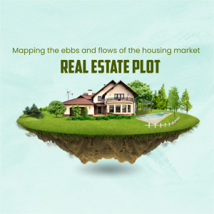 Real Estate Plot Housing Market Analysis Template For LinkedIn