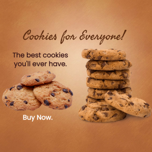 Cookies For Everyone Promotion Branding Post For X