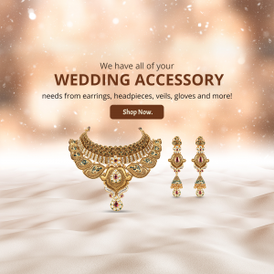 Elegant Bridal Jewelry Collection Post For Telegram